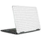 White Grid Notebook 9 Pro 13in (2017) Skin