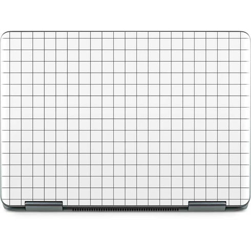 White Grid Notebook 9 Pro 13in (2017) Skin