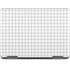 White Grid Notebook 9 Pro 13in (2017) Skin