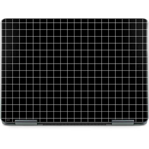 Black Grid Notebook 9 Pro 13in (2017) Skin