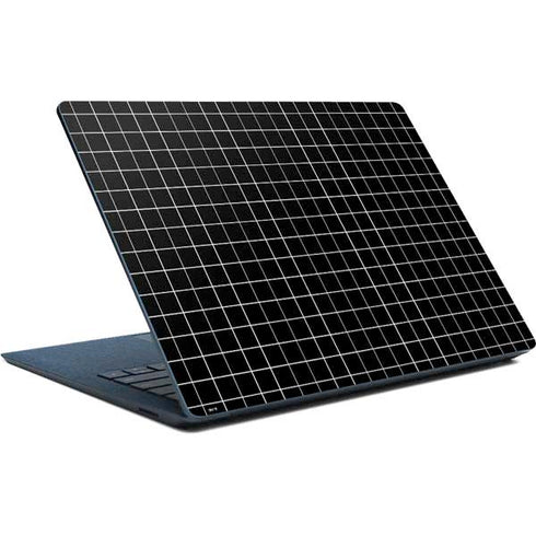 Black Grid Surface Laptop Skin