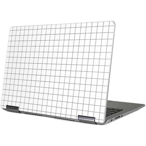 White Grid Yoga 710 14in Skin