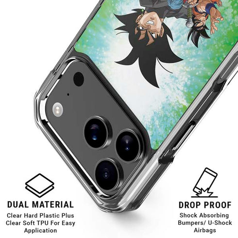Dragon Ball Super Fate of the Future iPhone 18 Pro Clear Case