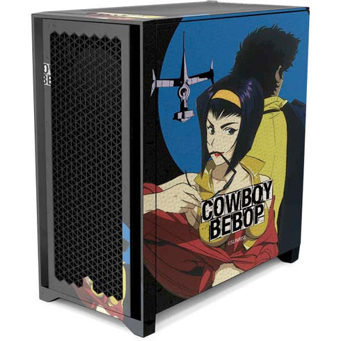 Cowboy Bebop Faye And Spike Corsair 4000D Tempered Glass Mid-Tower ATX Case Skin