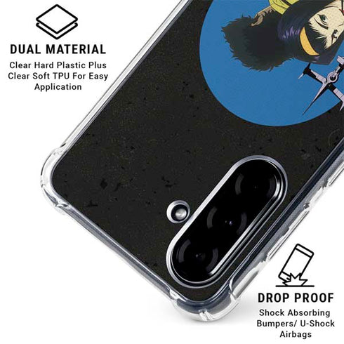 Cowboy Bebop Faye And Spike Galaxy A36 5G Clear Case
