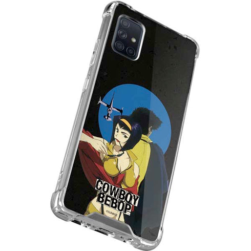 Cowboy Bebop Faye And Spike Galaxy A71 5G Clear Case