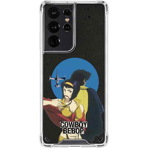 Cowboy Bebop Faye And Spike Galaxy S21 Ultra 5G Clear Case