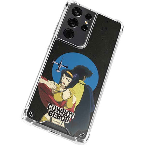 Cowboy Bebop Faye And Spike Galaxy S21 Ultra 5G Clear Case