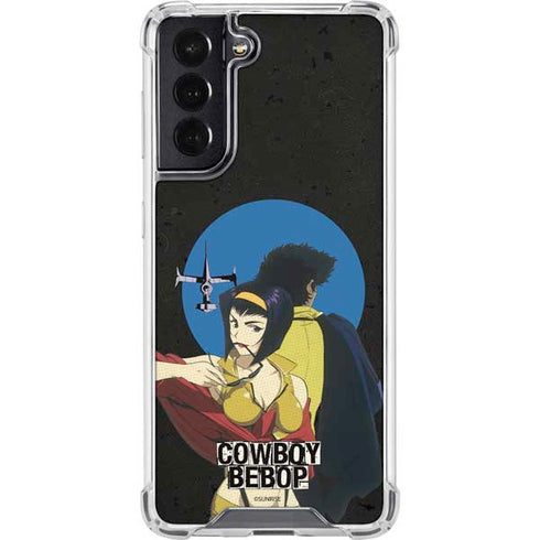 Cowboy Bebop Faye And Spike Galaxy S22 Clear Case