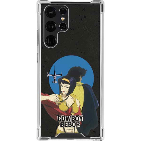Cowboy Bebop Faye And Spike Galaxy S22 Ultra Clear Case