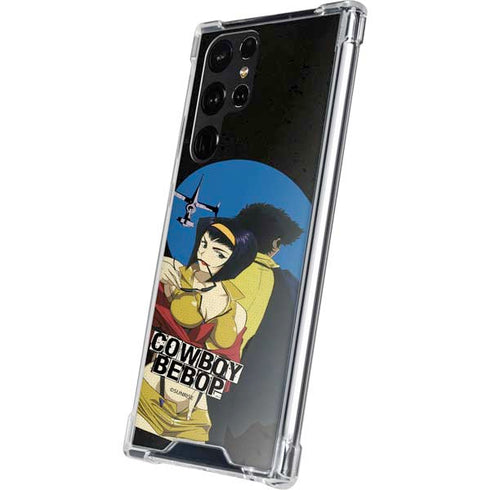 Cowboy Bebop Faye And Spike Galaxy S22 Ultra Clear Case