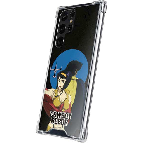 Cowboy Bebop Faye And Spike Galaxy S23 Ultra Clear Case