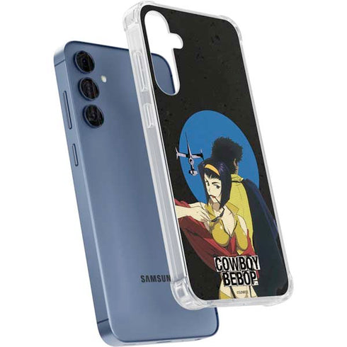 Cowboy Bebop Faye And Spike Galaxy S24 Clear Case