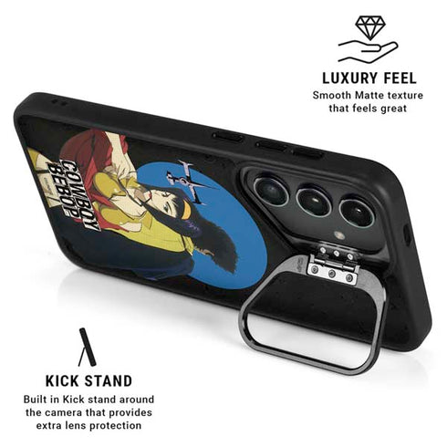 Cowboy Bebop Faye And Spike Galaxy S24 Plus Kickstand Case