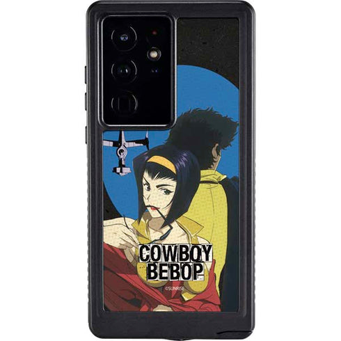 Cowboy Bebop Faye And Spike Galaxy S24 Ultra Waterproof Case