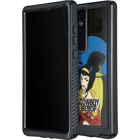 Cowboy Bebop Faye And Spike Galaxy S24 Ultra Waterproof Case