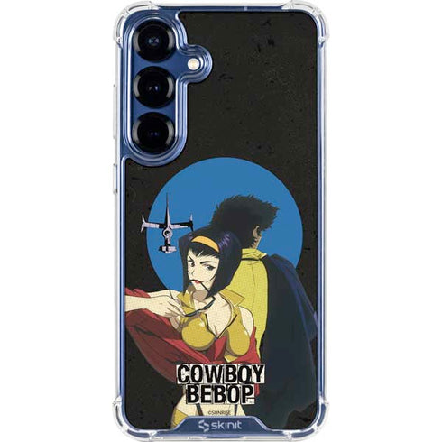 Cowboy Bebop Faye And Spike Galaxy S25 Clear Case