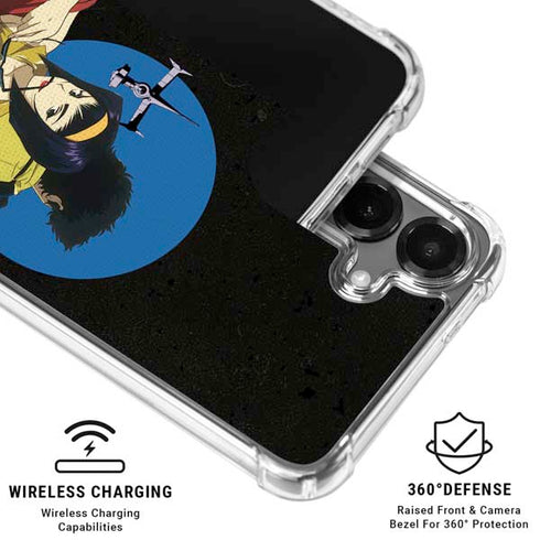 Cowboy Bebop Faye And Spike Galaxy S26 Clear Case