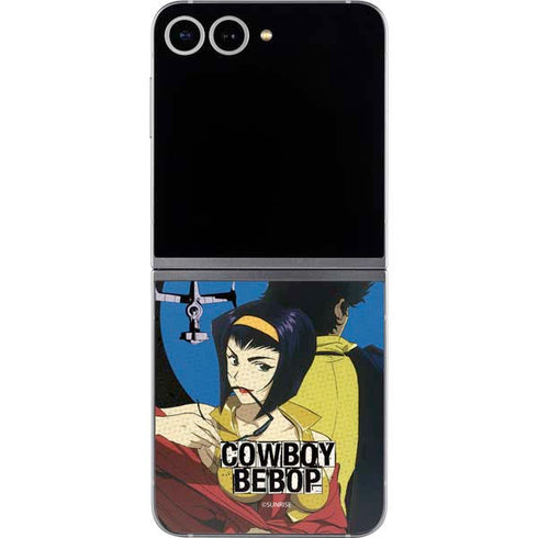 Cowboy Bebop Faye And Spike Galaxy Z Flip6 Skin