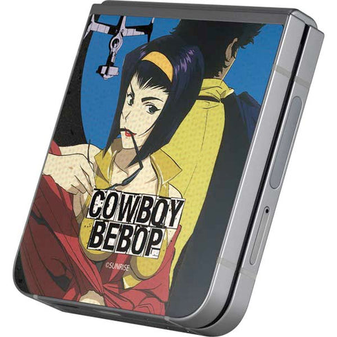 Cowboy Bebop Faye And Spike Galaxy Z Flip6 Skin