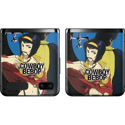 Cowboy Bebop Faye And Spike Galaxy Z Flip Skin