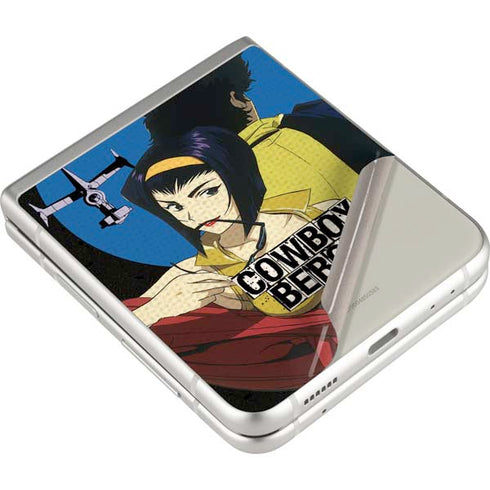 Cowboy Bebop Faye And Spike Galaxy Z Flip3 5G Skin