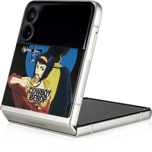 Cowboy Bebop Faye And Spike Galaxy Z Flip3 5G Skin