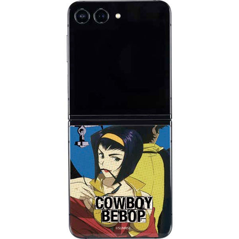 Cowboy Bebop Faye And Spike Galaxy Z Flip5 5G Skin