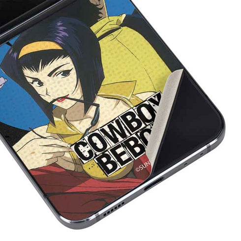 Cowboy Bebop Faye And Spike Galaxy Z Flip5 5G Skin