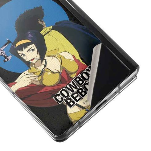 Cowboy Bebop Faye And Spike Galaxy Z Fold2 5G Skin