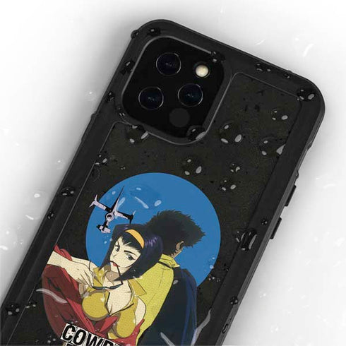 Cowboy Bebop Faye And Spike iPhone 12 Pro Waterproof Case