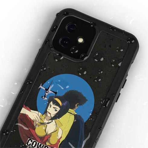 Cowboy Bebop Faye And Spike iPhone 12 Waterproof Case