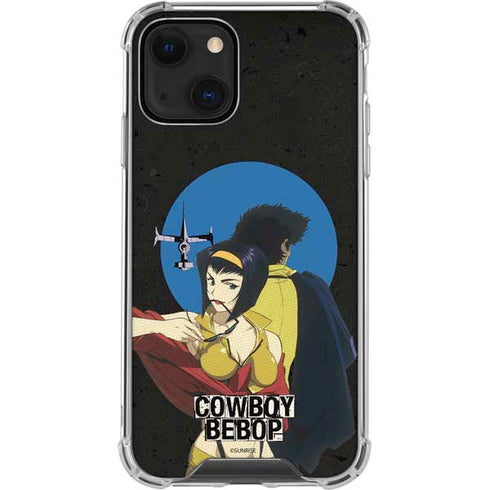 Cowboy Bebop Faye And Spike iPhone 13 Mini Clear Case