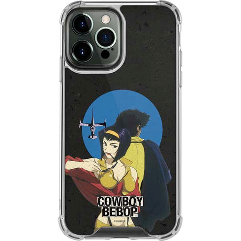 Cowboy Bebop Faye And Spike iPhone 13 Pro Max Clear Case