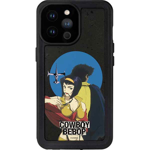 Cowboy Bebop Faye And Spike iPhone 14 Pro Max Waterproof Case