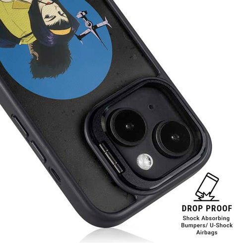 Cowboy Bebop Faye And Spike iPhone 15 Plus Kickstand Case