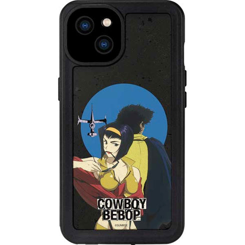 Cowboy Bebop Faye And Spike iPhone 15 Plus Waterproof Case