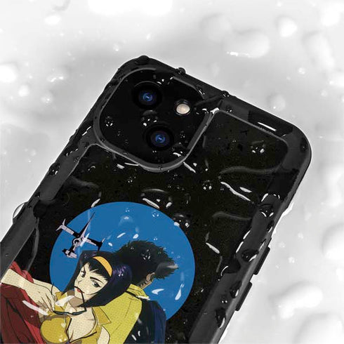 Cowboy Bebop Faye And Spike iPhone 15 Plus Waterproof Case