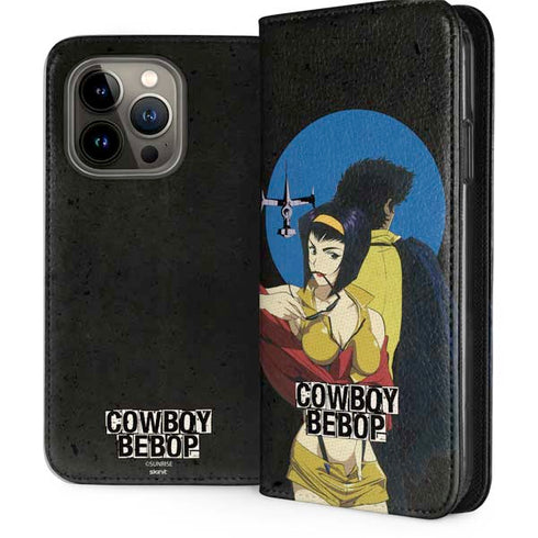 Cowboy Bebop Faye And Spike iPhone 15 Pro Folio Case