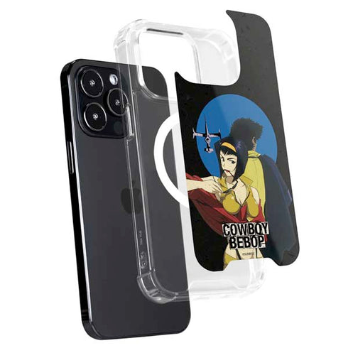 Cowboy Bebop Faye And Spike iPhone 15 Pro MagSafe Case