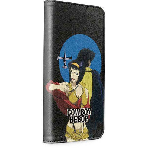 Cowboy Bebop Faye And Spike iPhone 15 Pro Max Folio Case