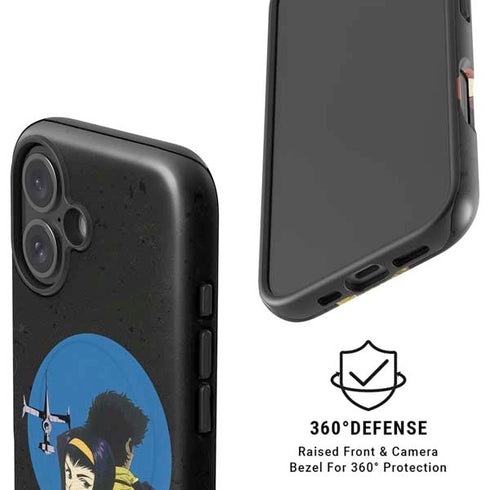 Cowboy Bebop Faye And Spike iPhone 16 Magsafe Impact Case