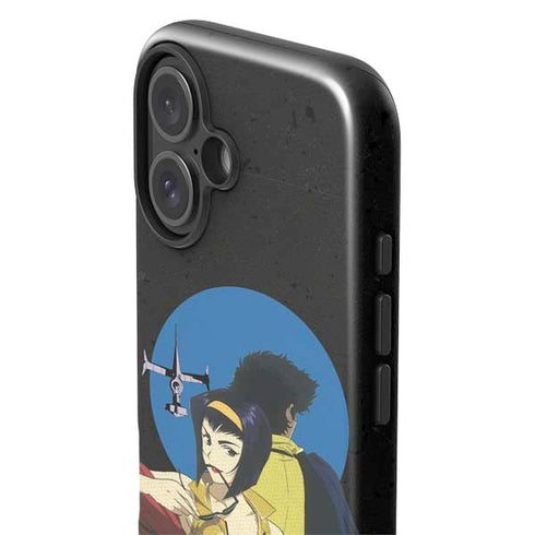 Cowboy Bebop Faye And Spike iPhone 16 Plus Impact Case