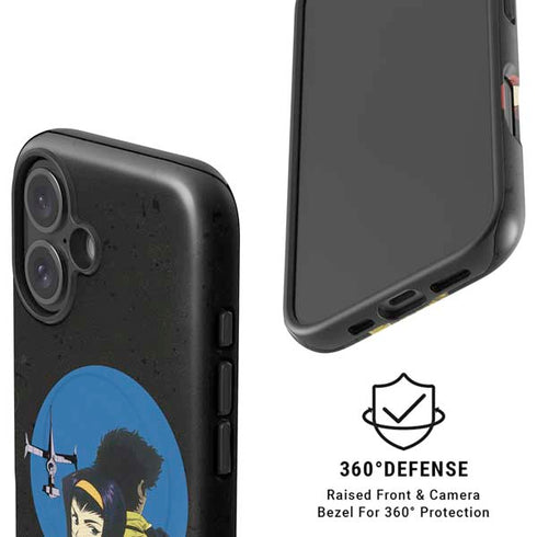 Cowboy Bebop Faye And Spike iPhone 16 Plus Magsafe Impact Case
