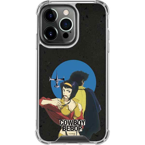 Cowboy Bebop Faye And Spike iPhone 16 Pro Clear Case