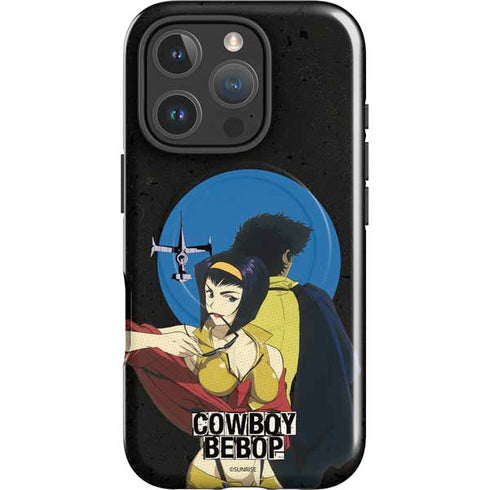 Cowboy Bebop Faye And Spike iPhone 16 Pro Max Magsafe Impact Case