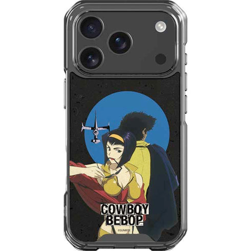 Cowboy Bebop Faye And Spike iPhone 18 Pro Clear Case