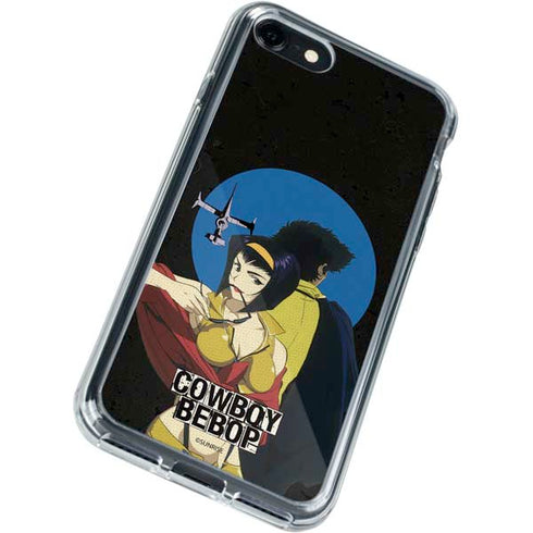 Cowboy Bebop Faye And Spike iPhone SE (2nd & 3rd Gen) Clear Case