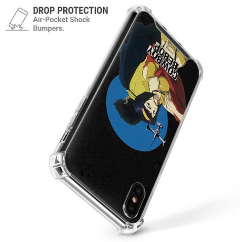 Cowboy Bebop Faye And Spike iPhone X/XS Clear Case
