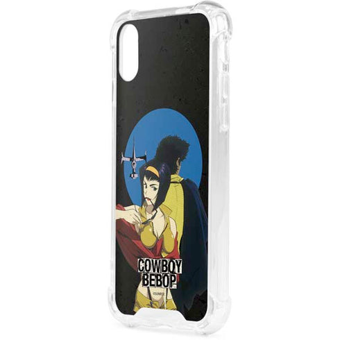 Cowboy Bebop Faye And Spike iPhone XS Clear Case